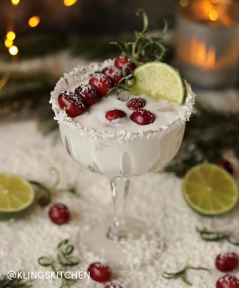 Cervera recept White Christmas Margarita