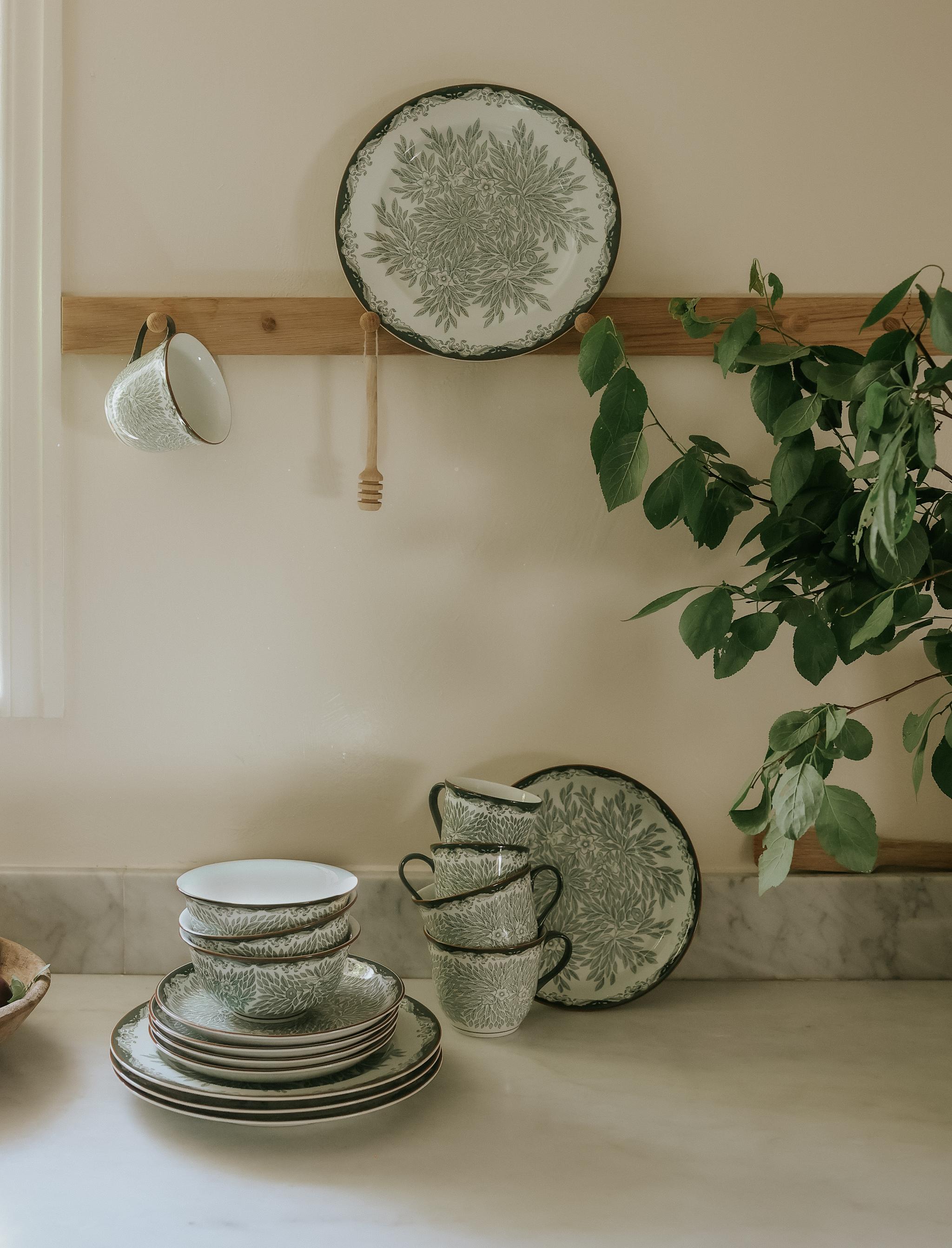 Ostindia Floris Grønn : Nyhet 2024 fra Rörstrand