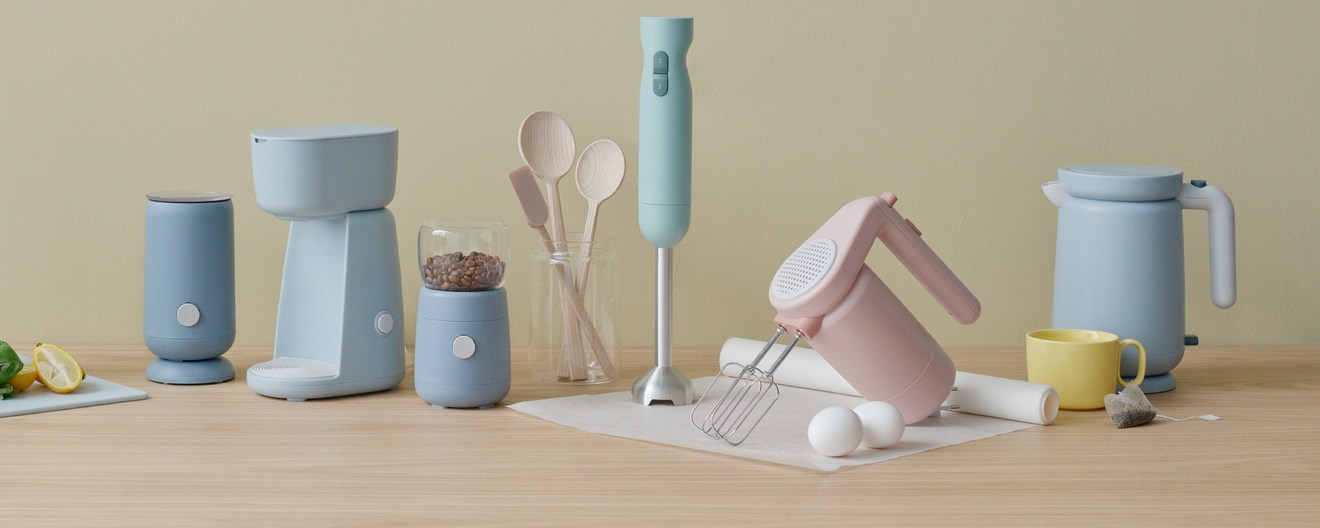 Rig-Tig vattenkokare, blender, bakredskap, burkar