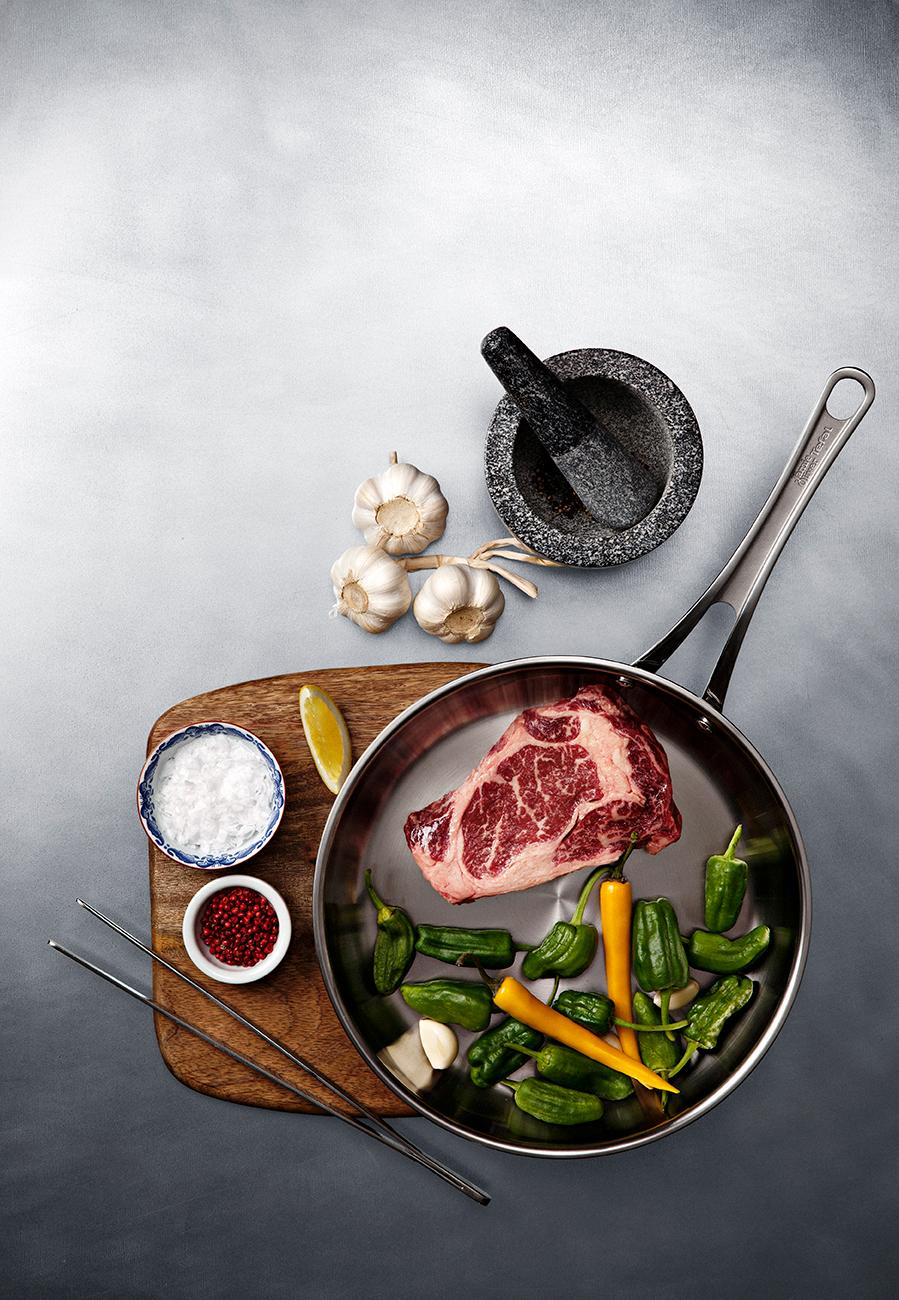 Tefal professional jamie oliver paistinpannu non stick tarttumaton pinta