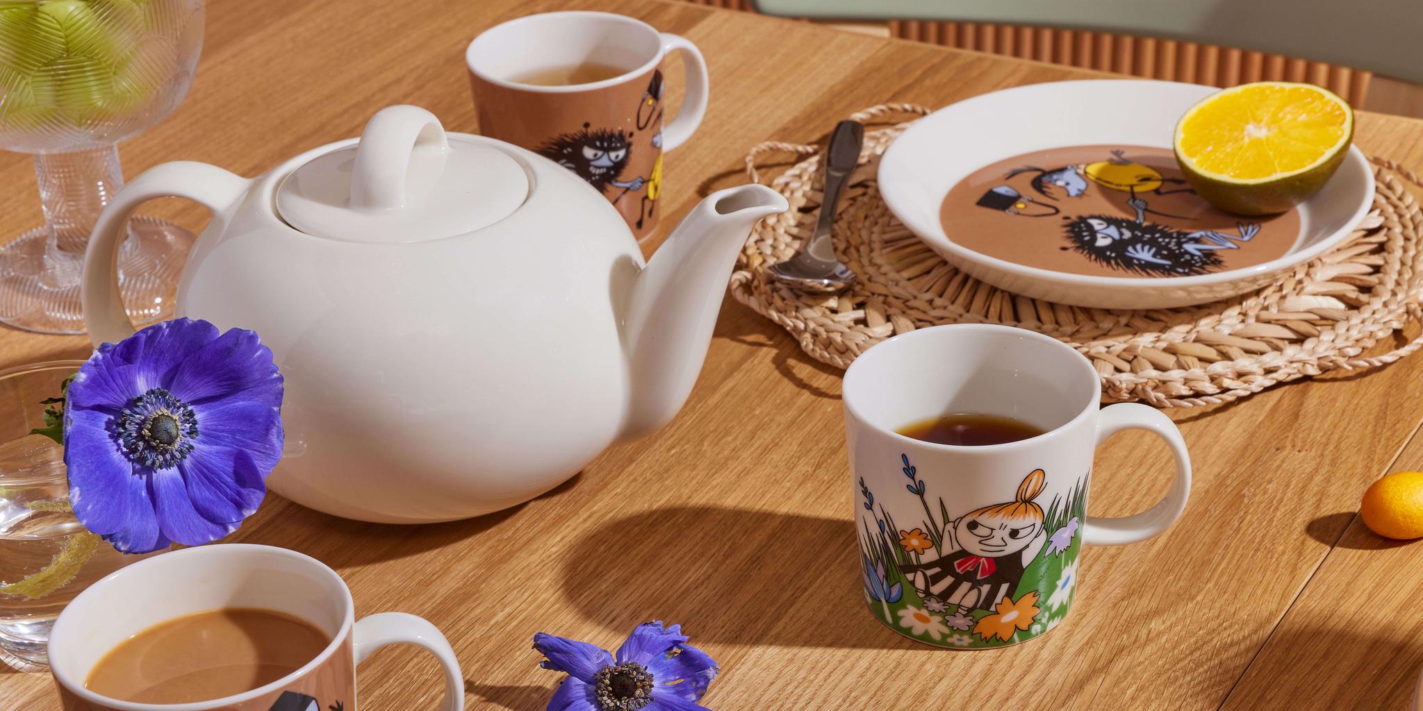 Muminmugg Lilla My på ängen & Stinky i farten