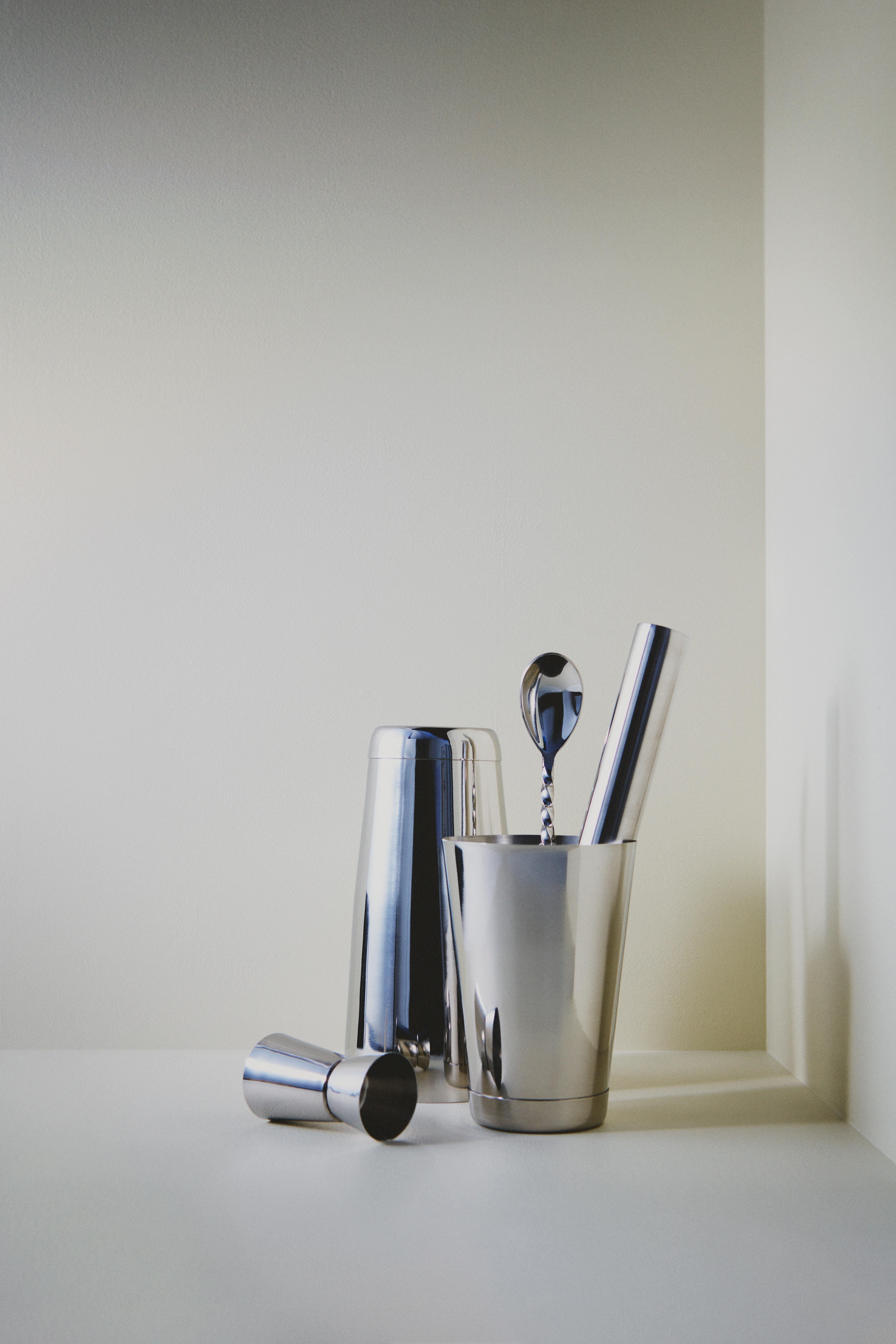 Drink Collection barsett i rustfritt stål