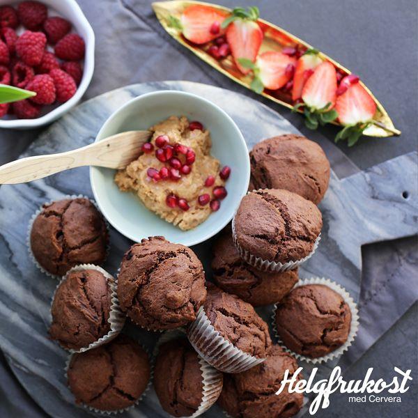 Sjokoladescones med kaffesmak
