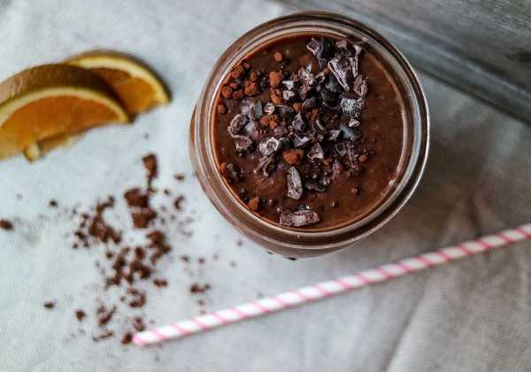 Chokladsmoothie med apelsin