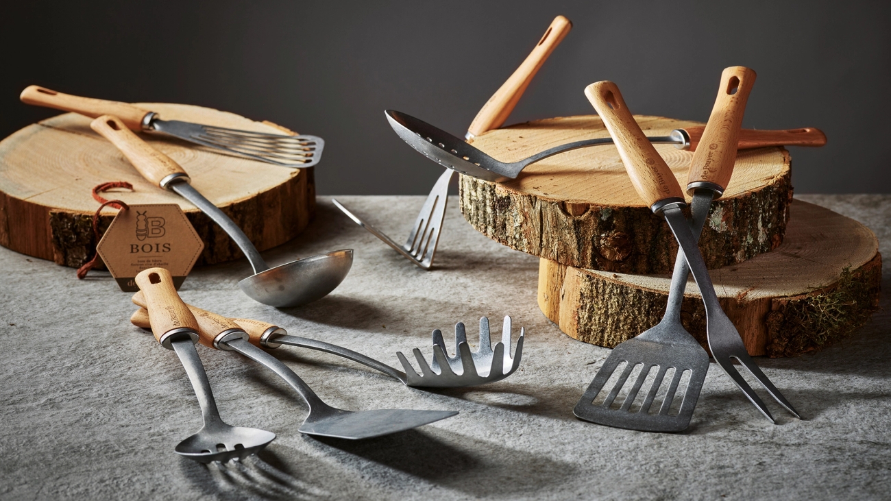 de Buyer | Stekepanne, paellapanne & kjøkkenredskap