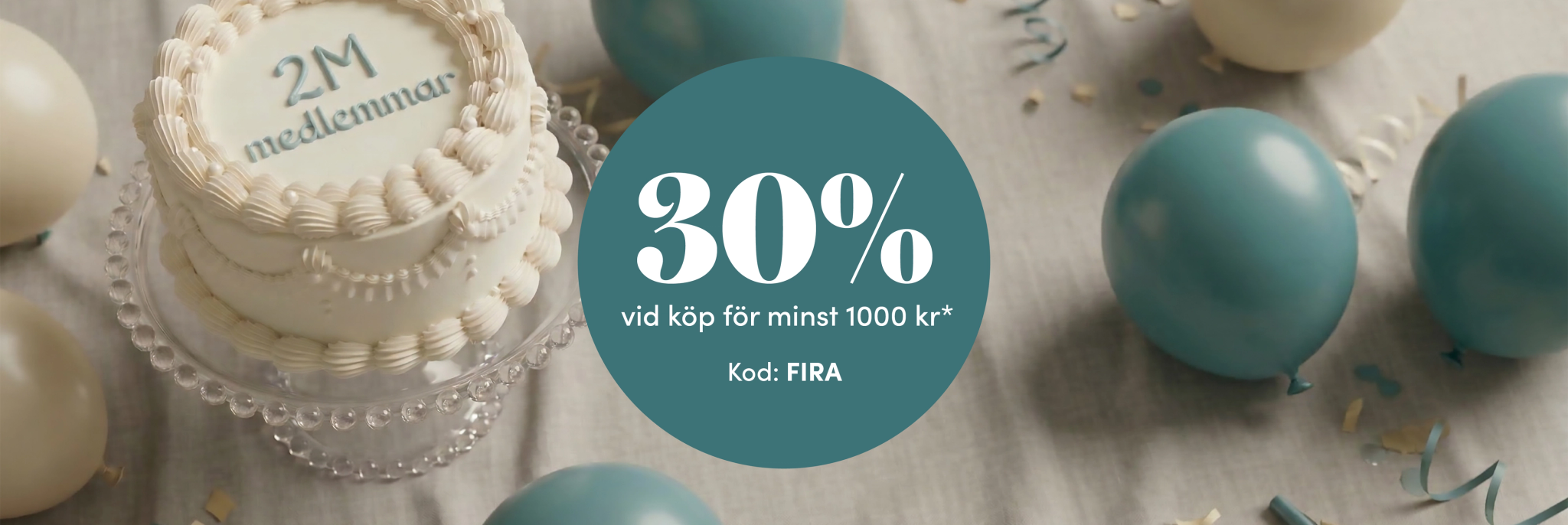 30% vid köp för minst 1000 kr* Kod: FIRA