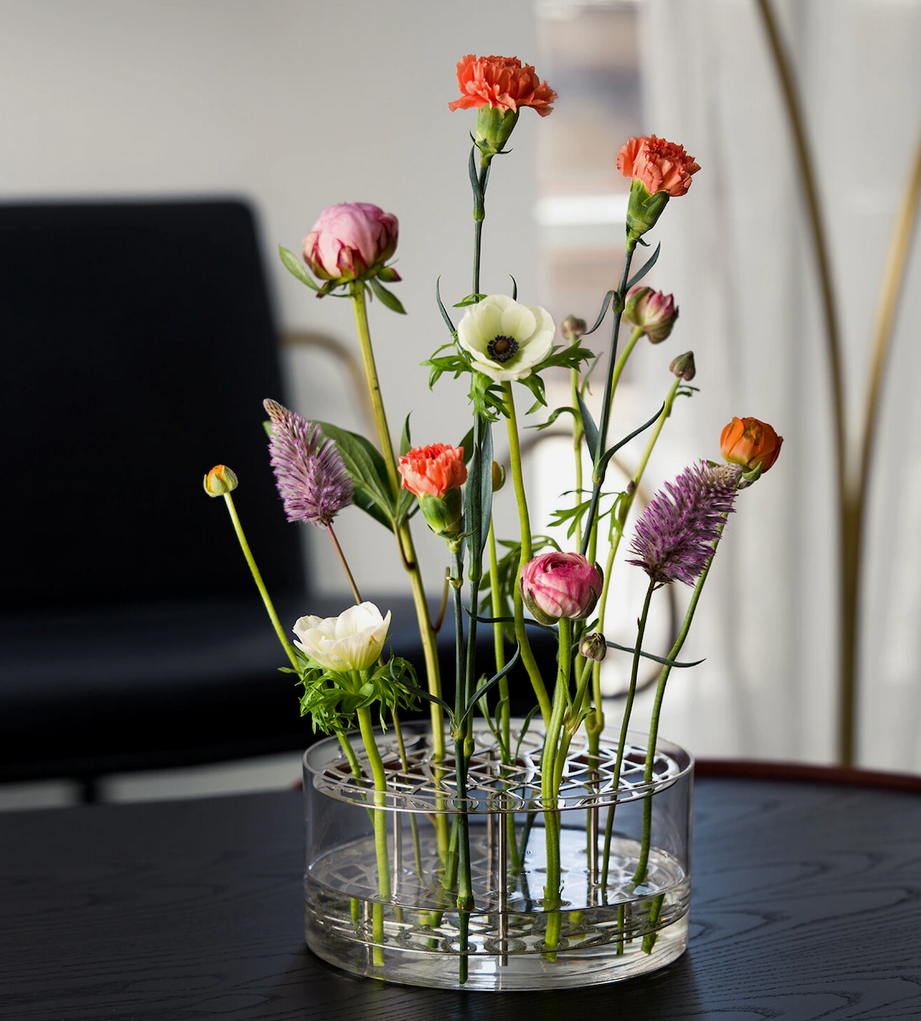 Klong äng maljakko kukkaasetelma kukka asetelmat pöytiin