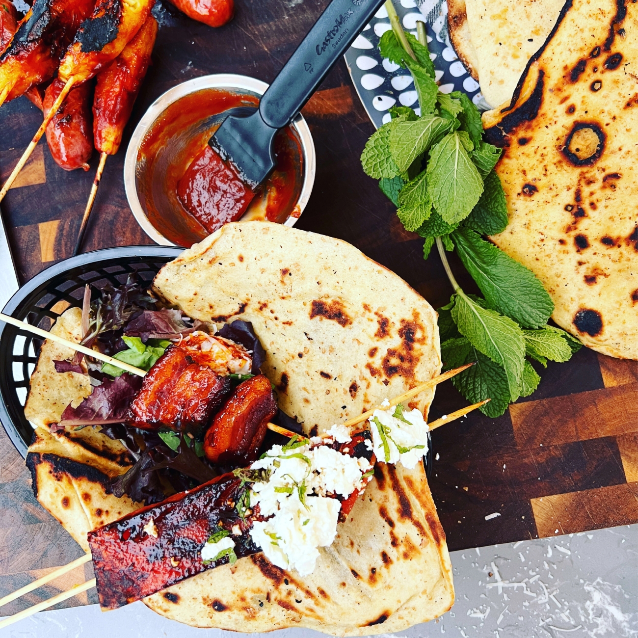 Laga gott på stekhällen med Mat-Tina