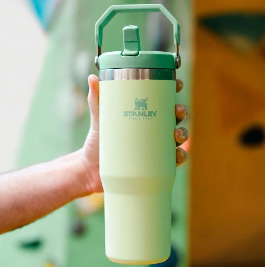 IceFlow Flip Straw från Stanley i grönt