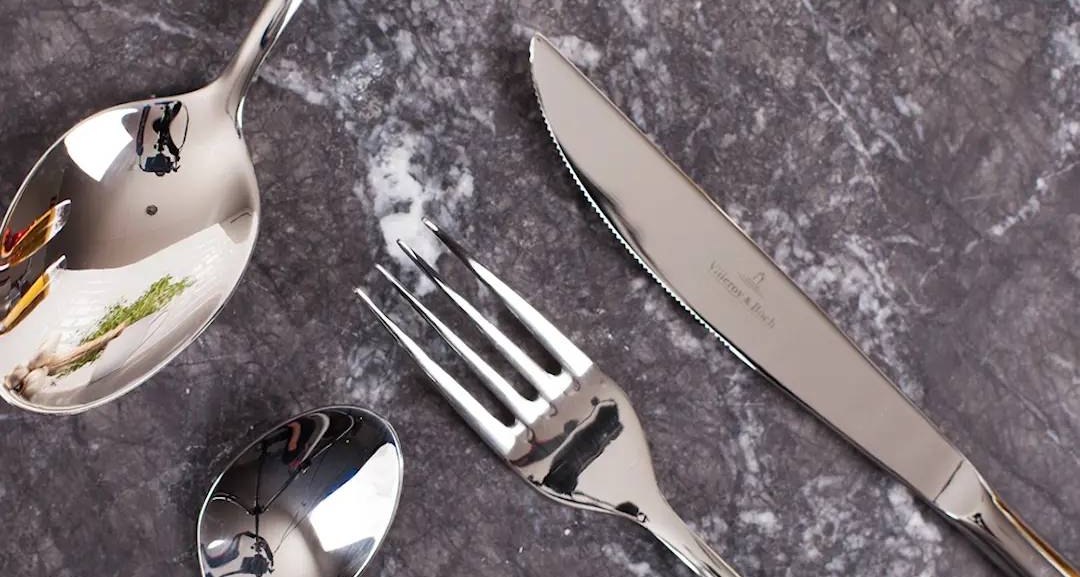 Villeroy & boch aterimet lusikka ruokalusikka haarukka ja veitsi