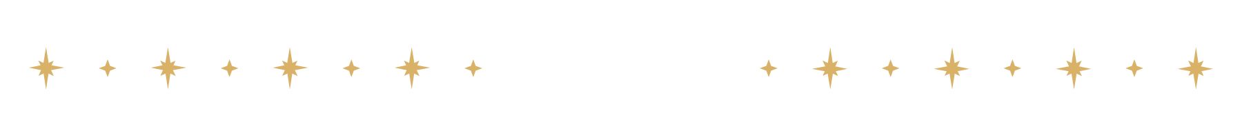 Julebård av stjerner