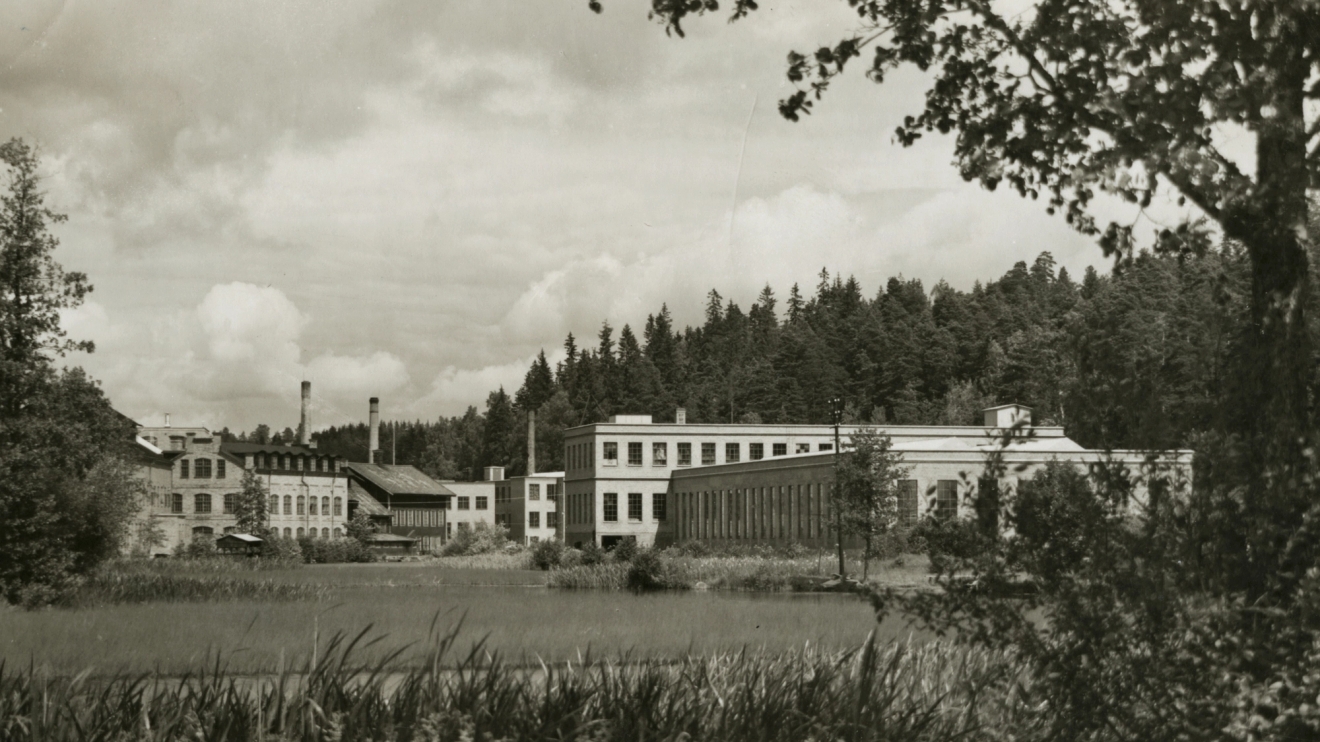 Gusums mässing gammal byggnad