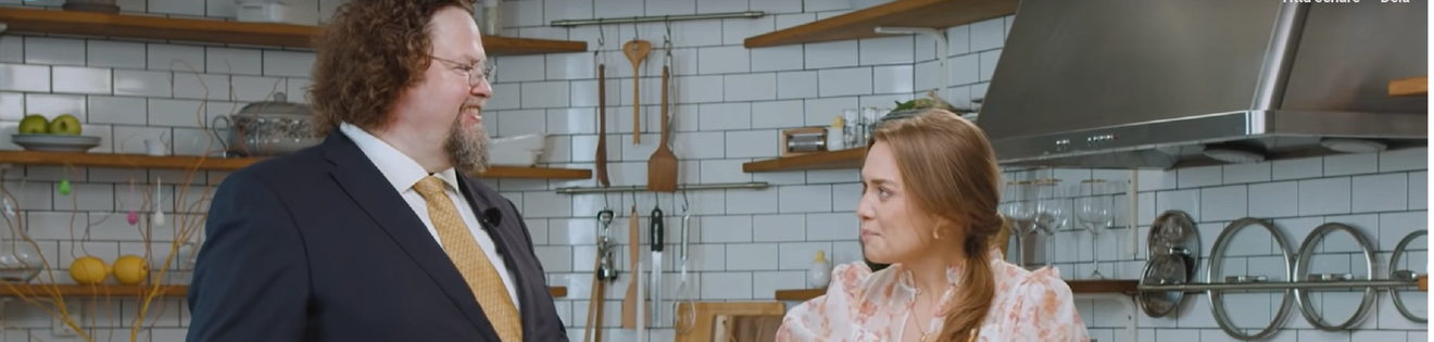 Cerverat & Klart Edward Blom ägglikör smörgåstårta