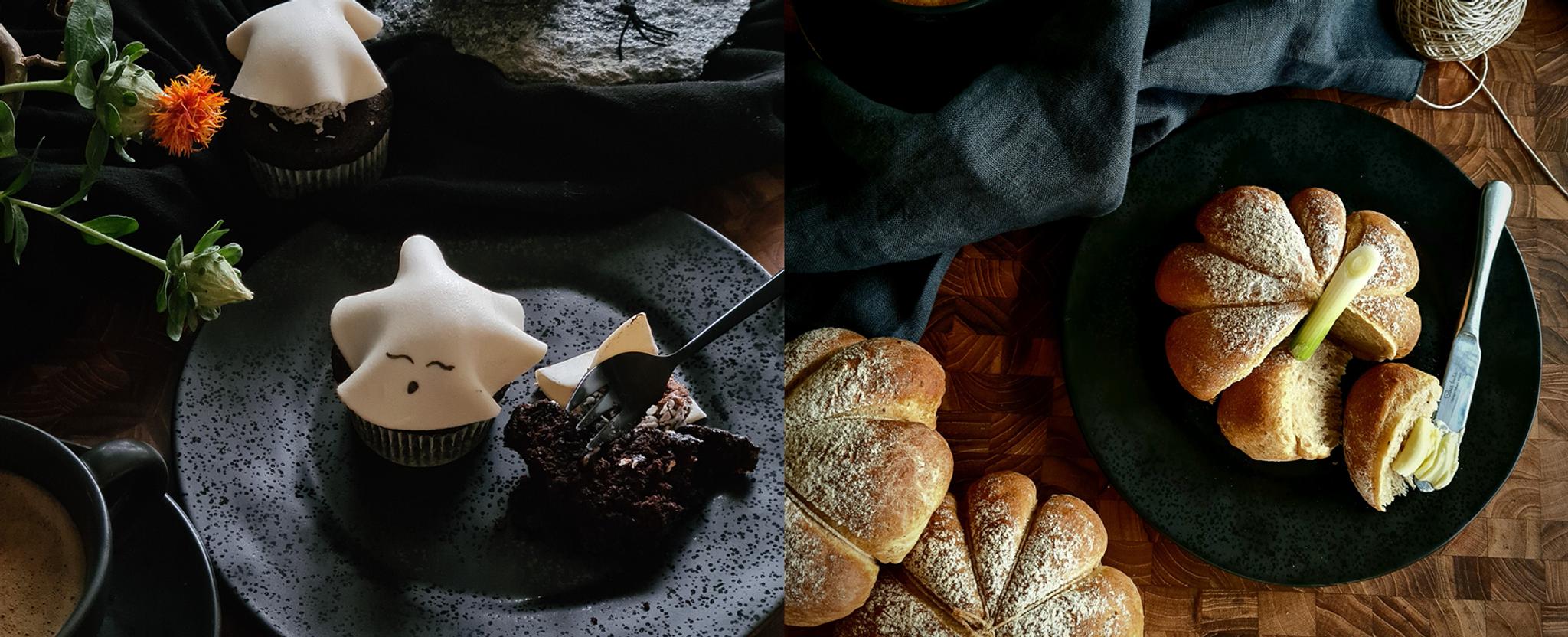 Kurpitsapiirakka ja karmivan herkulliset leivonnaiset