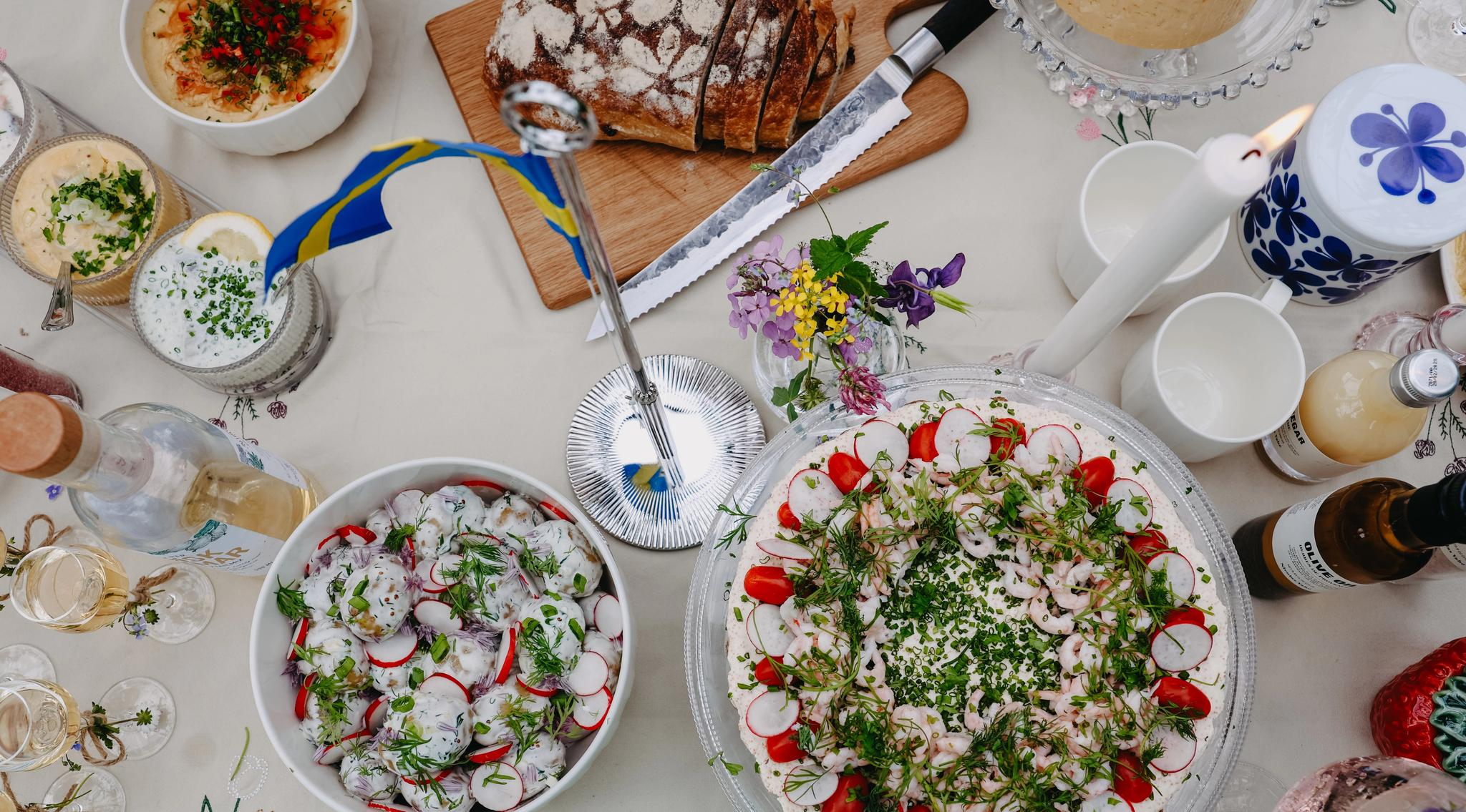 Mat till midsommar