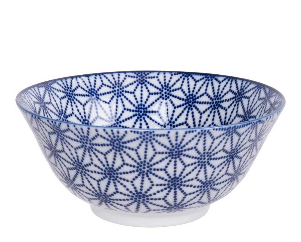 Tokyo design studio kulho sinivalkoinen kuviollinen