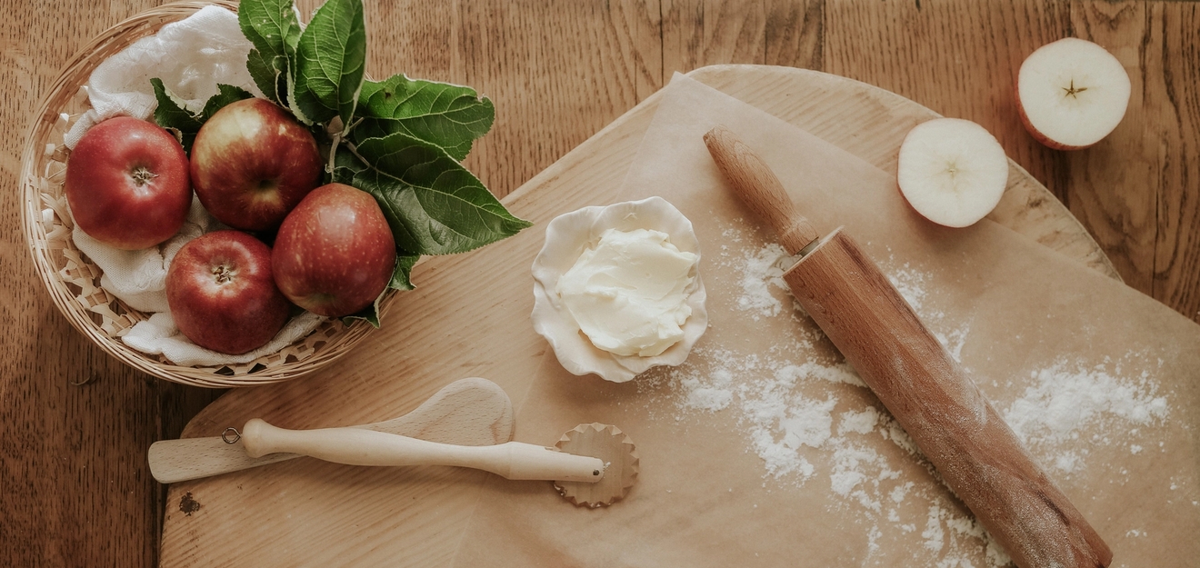 Bake med epler