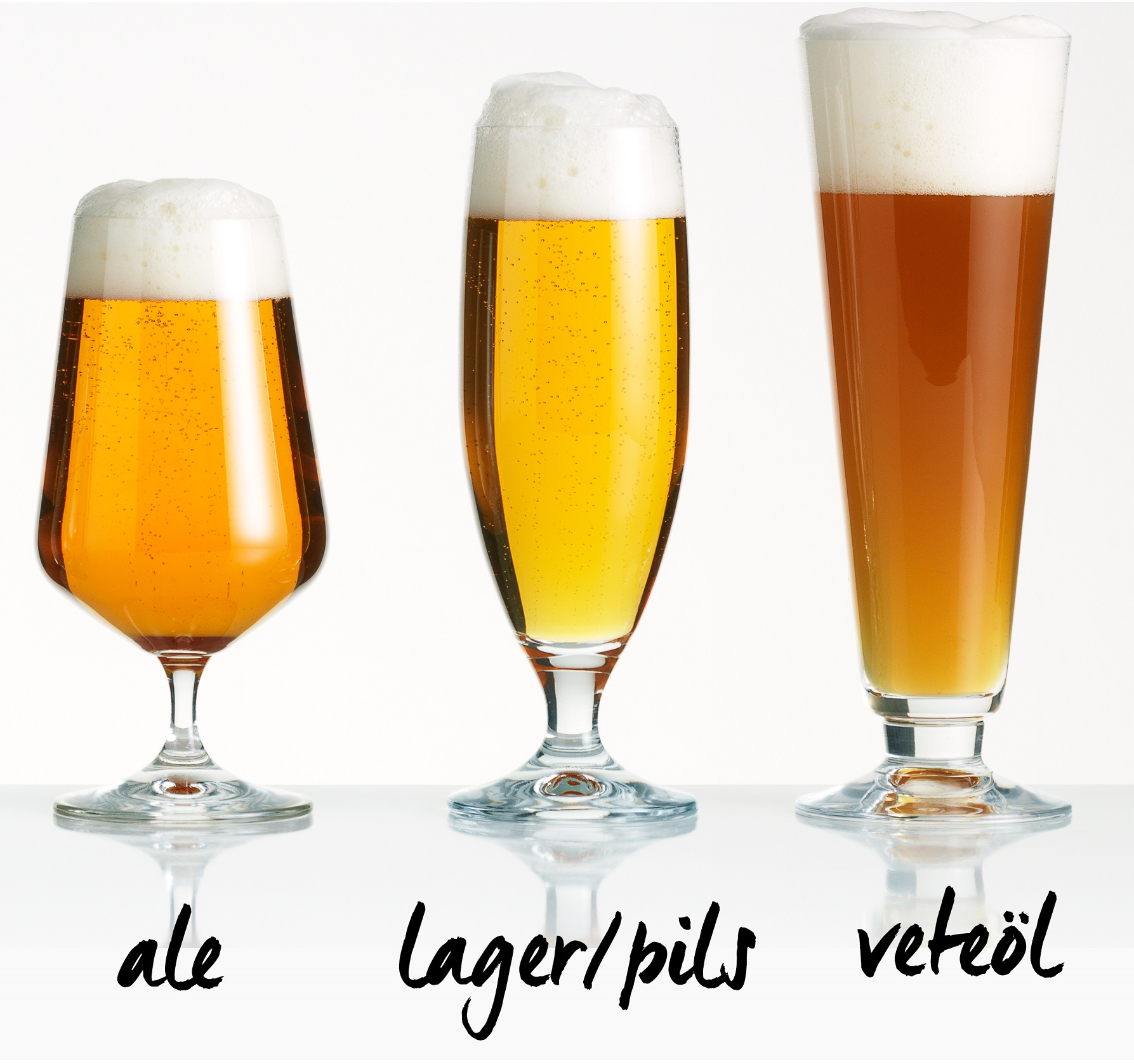 Ölglas ölprovning olika glas för olika öl