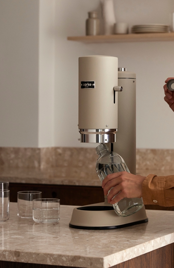 Aarke Carbonator Pro Kolsyremaskin Sand