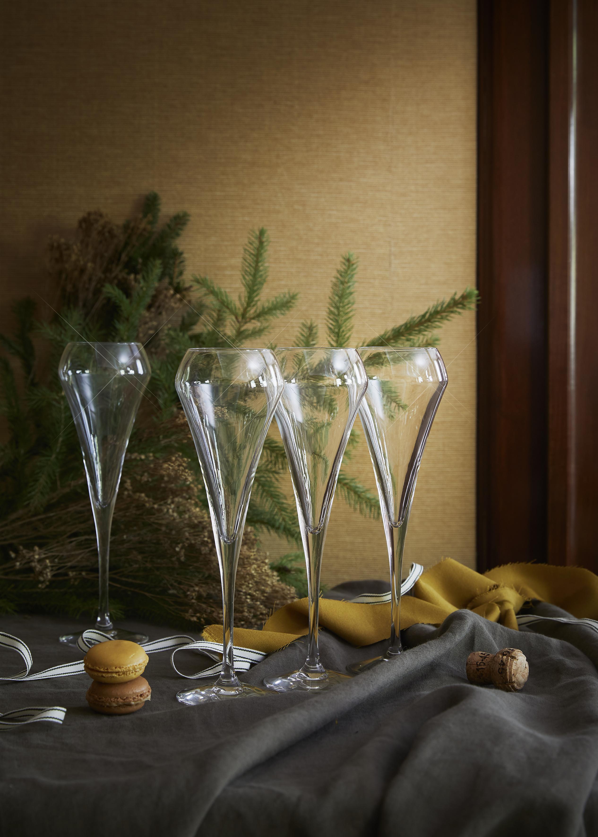 Chef & Sommelier open up samppanjalasit kuohuviinilasit