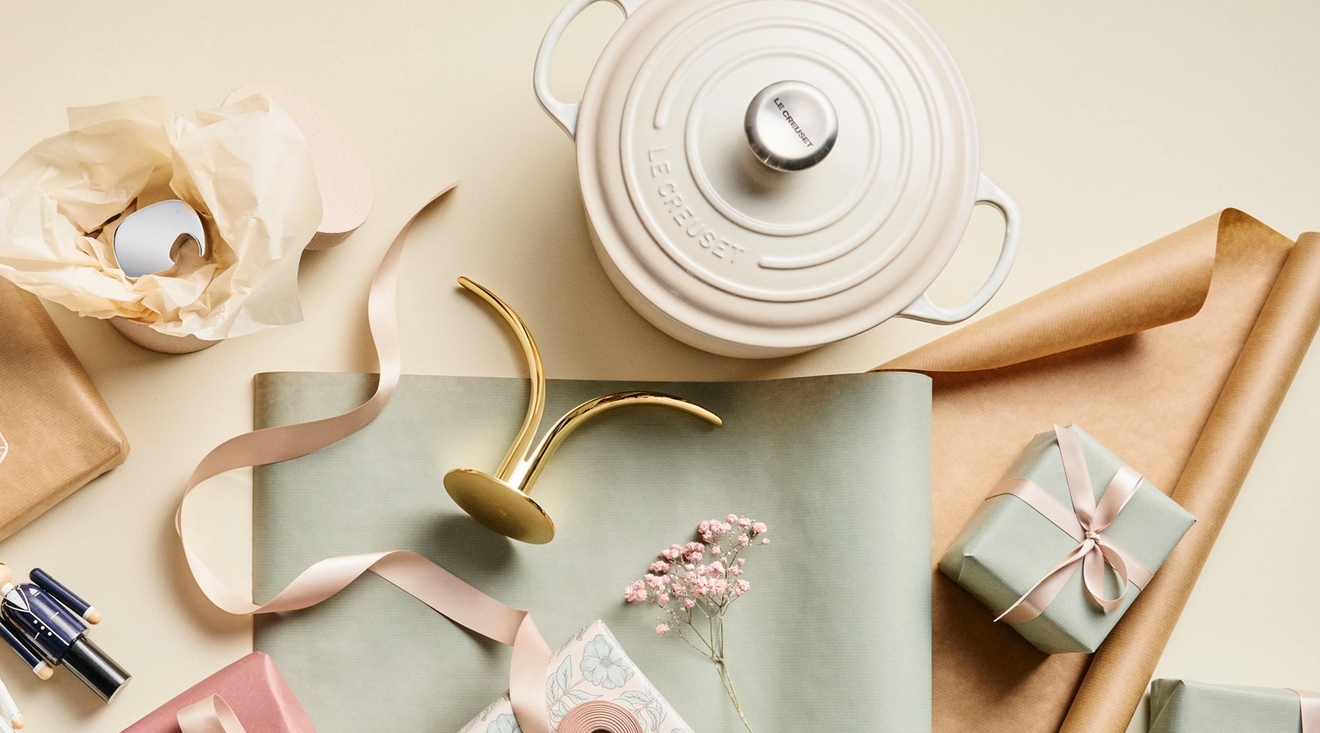 18 års presenter på ett presentbord från Cervera