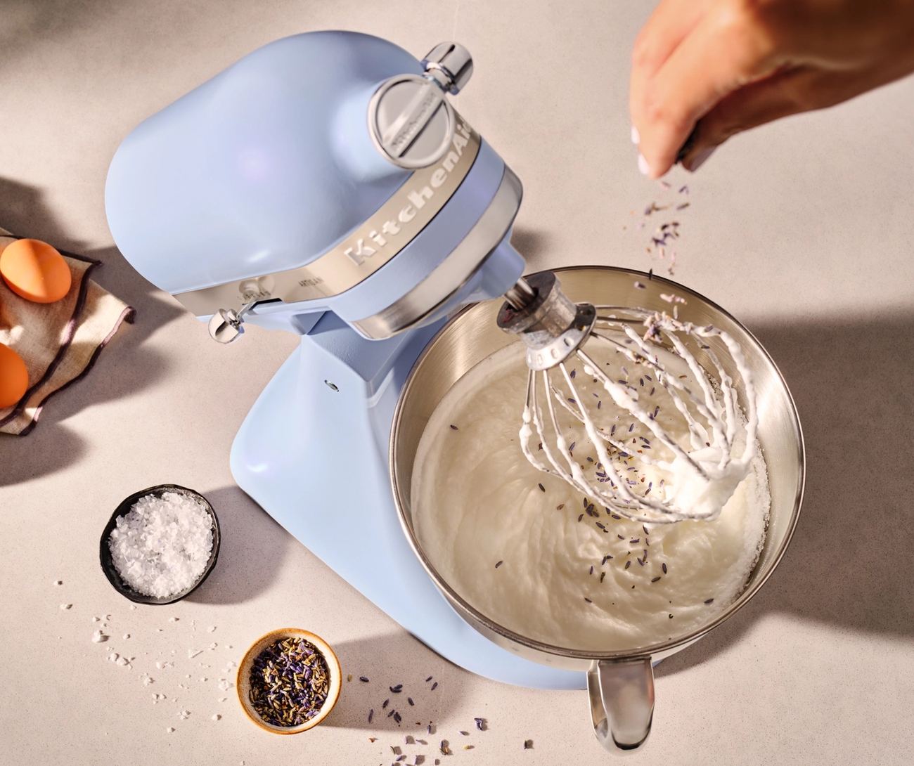 Kitchenaid Artisan yleiskone värissä blue salt