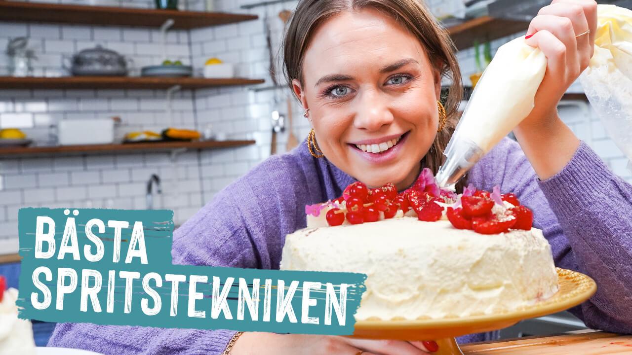 Video på bästa spritstekniken med Sofia