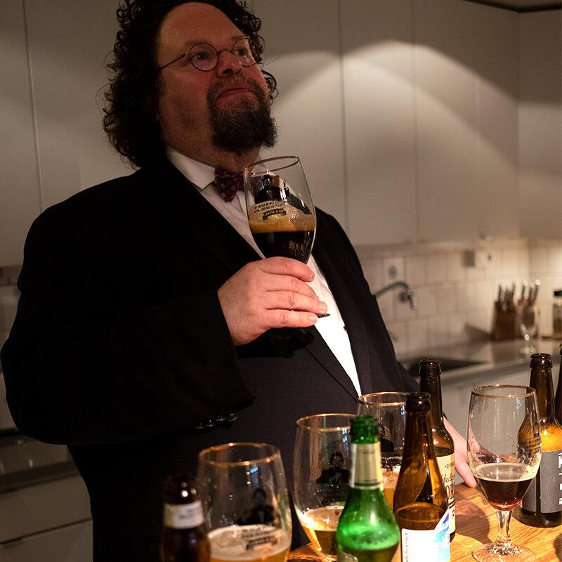 Edward Blom ölglas - Sätt guldkant på tillvaron