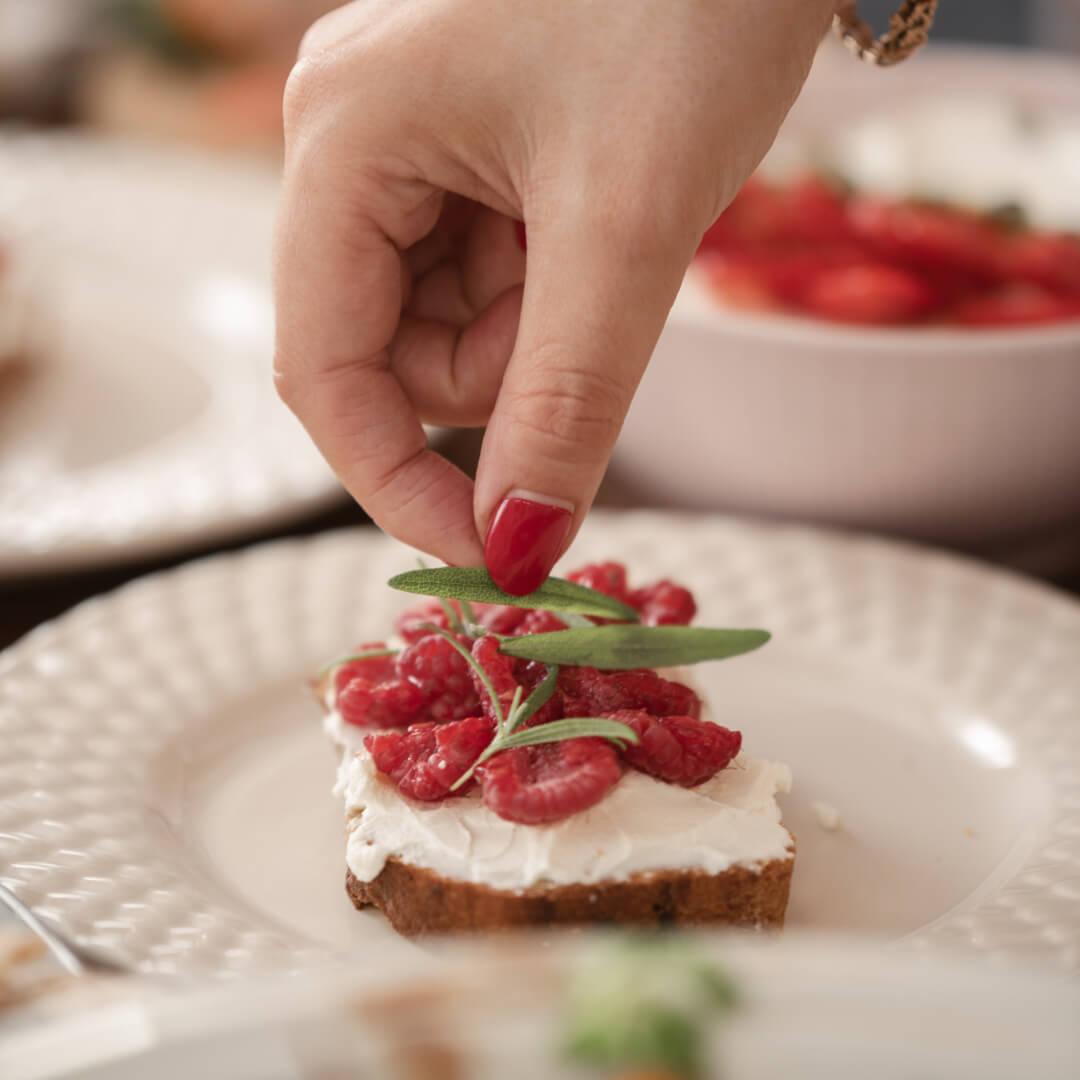 Bananbröd med citronmascarpone