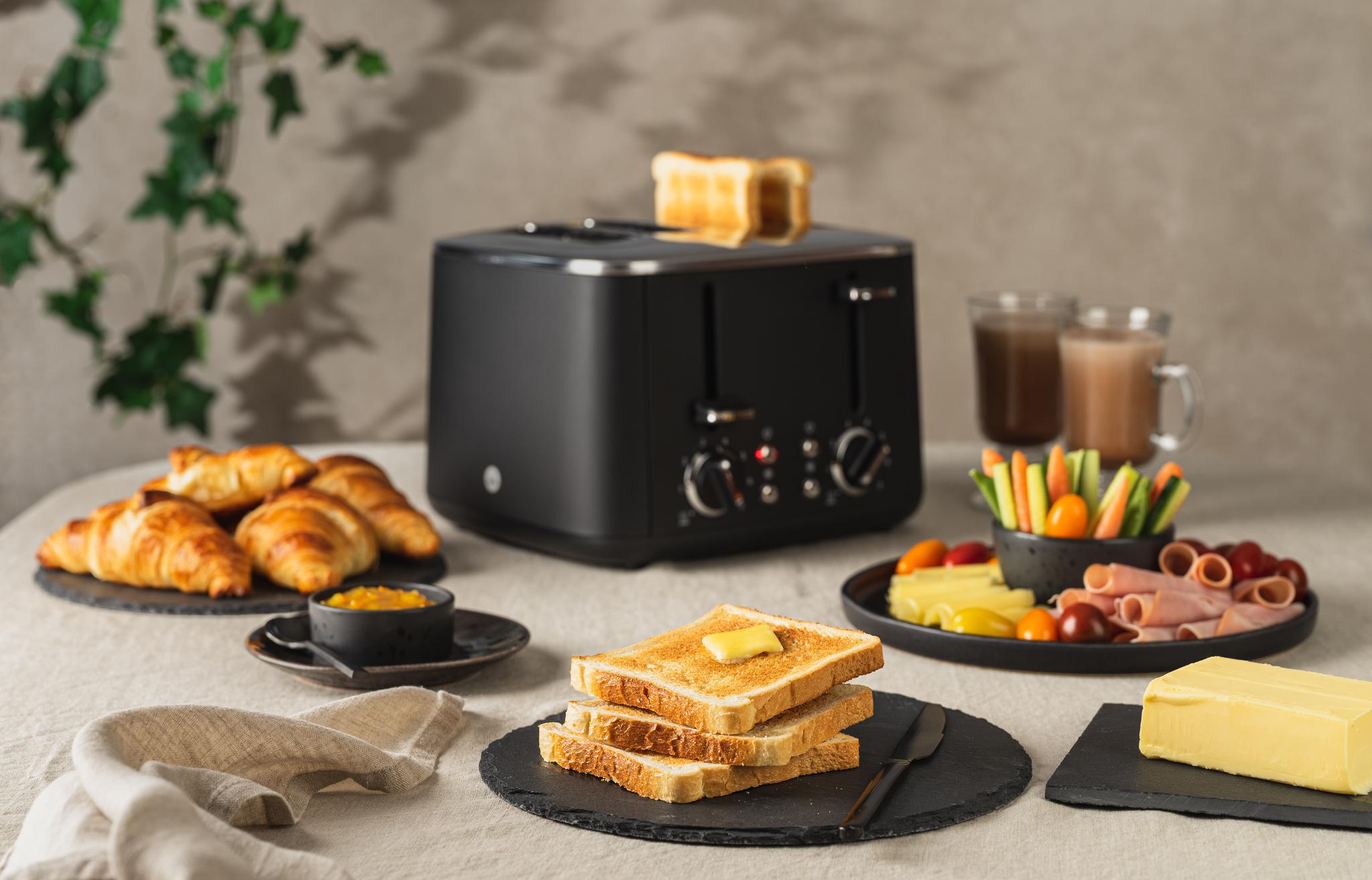 wilfa leivänpaahdin musta aamupala iltapala paahtoleivät