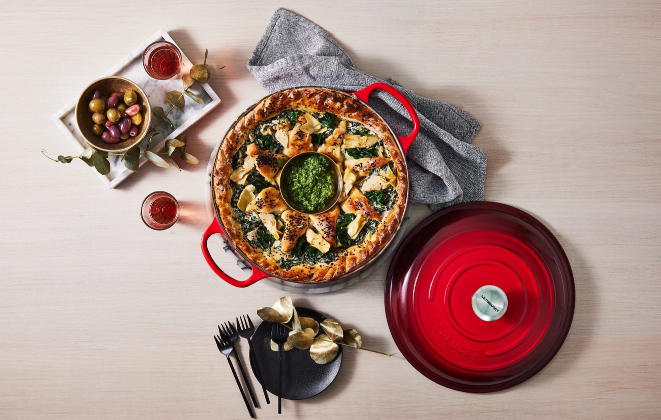 Le Creuset Signature gryte rød