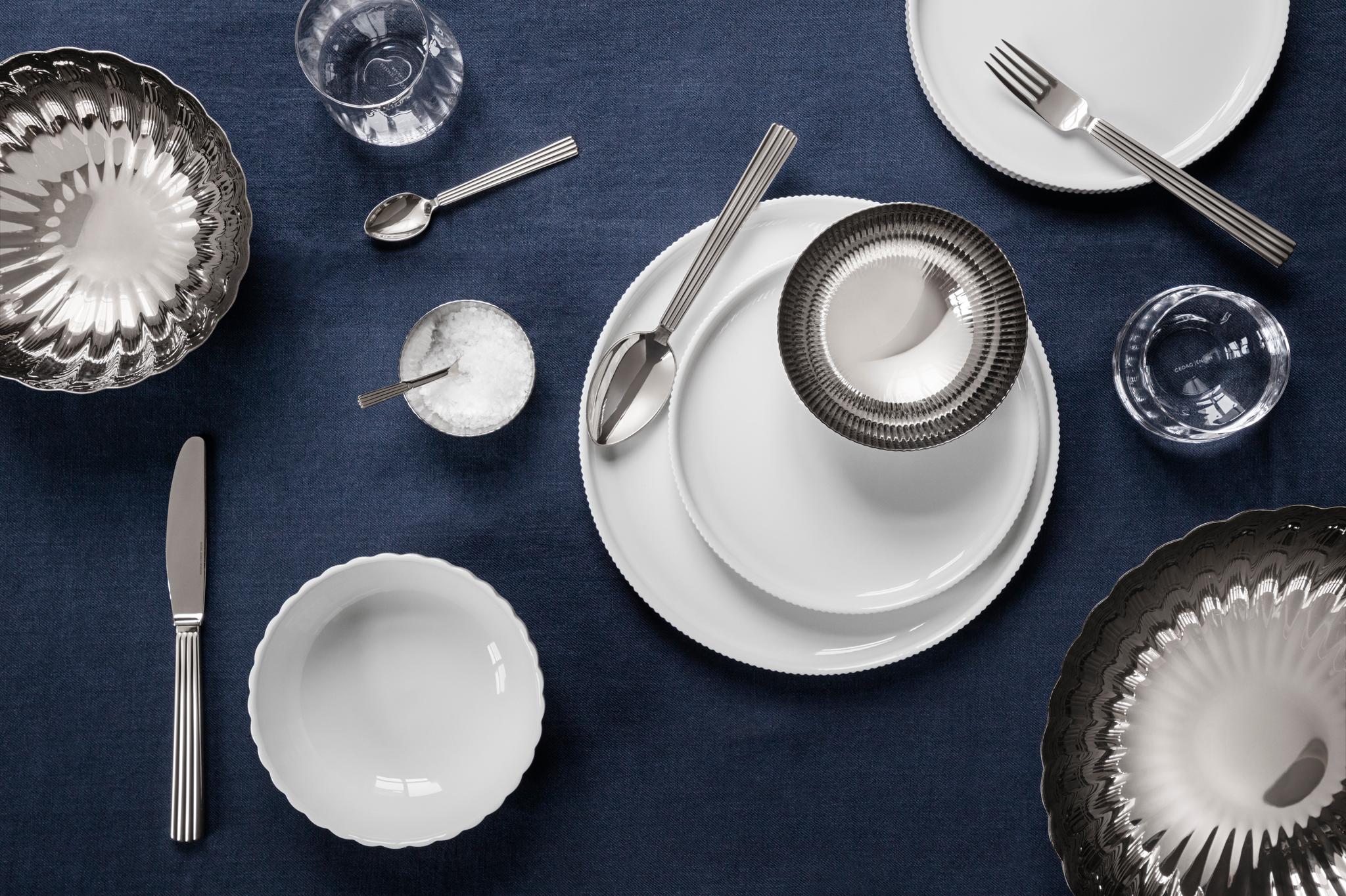 Georg Jensen bestikk bernadotte på dekket bord