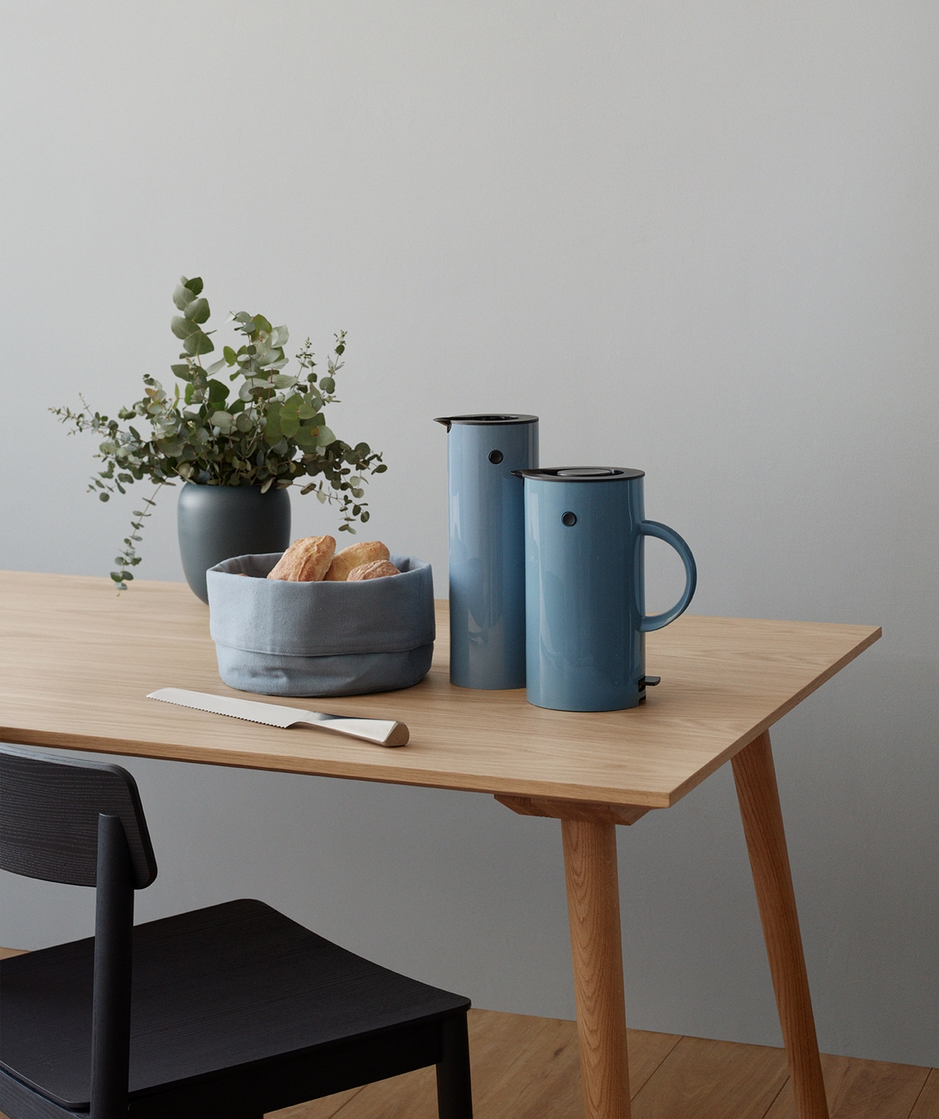 Stelton termos termoskanna vit