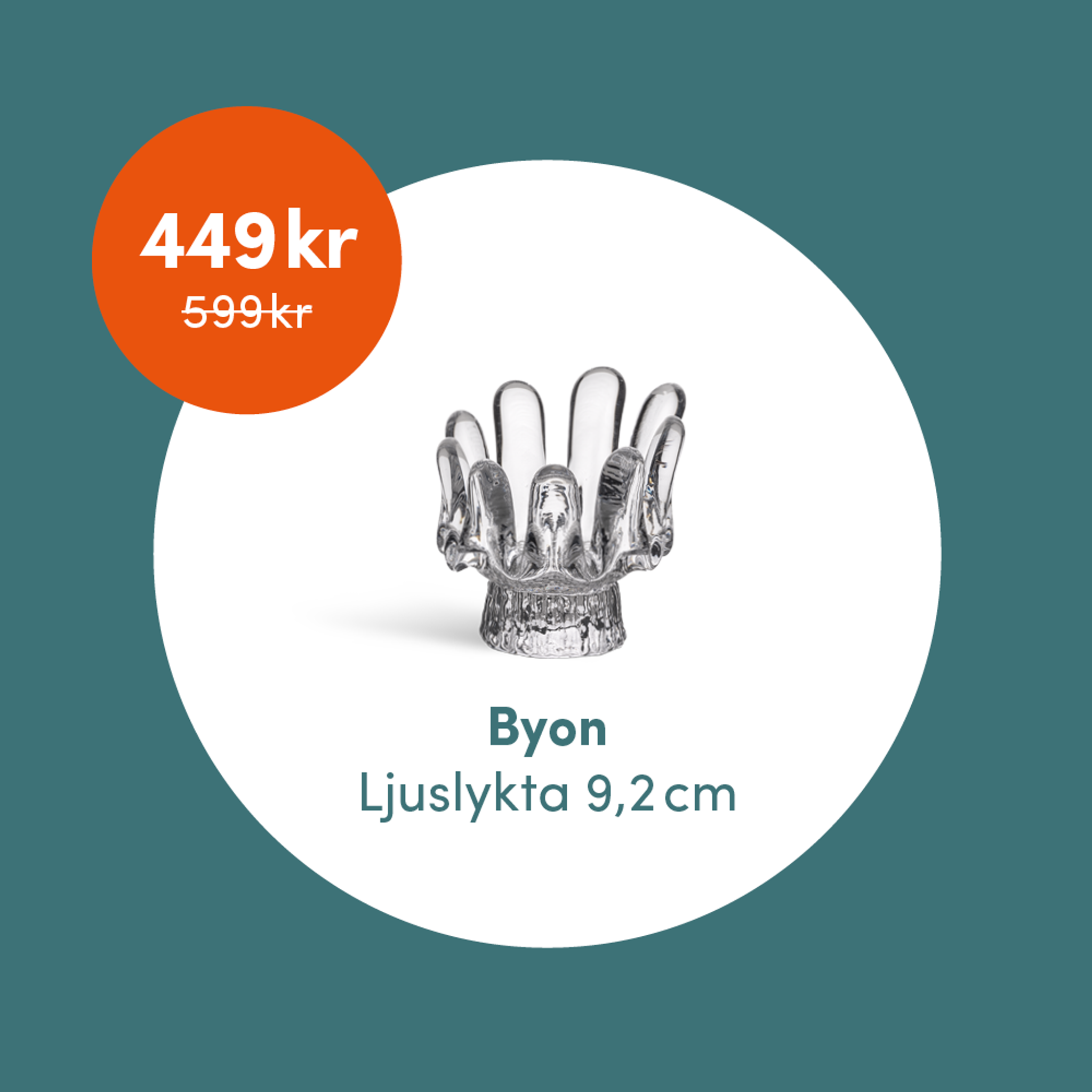 Medlemsklipp! Solros lykta 449 kr