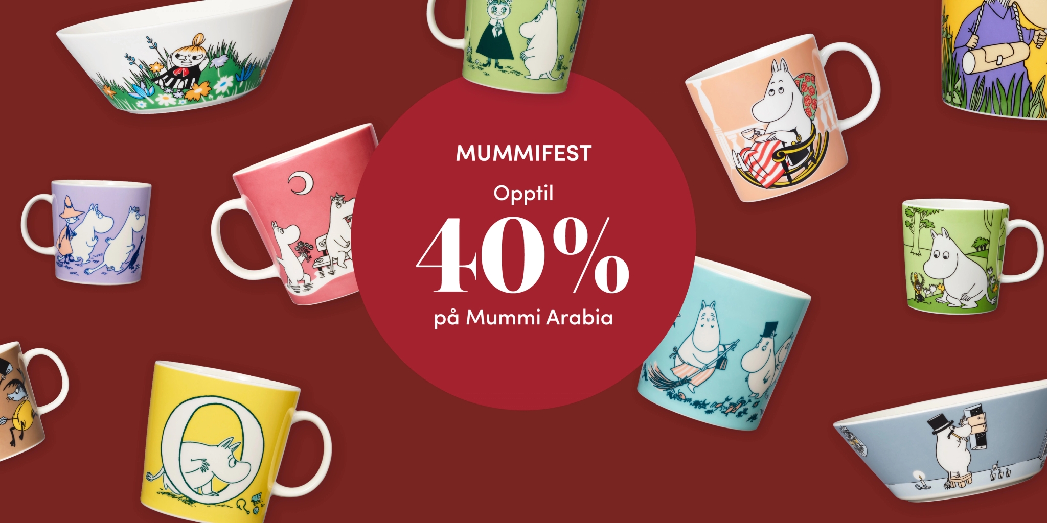 Opptil 40% på Mummi Arabia