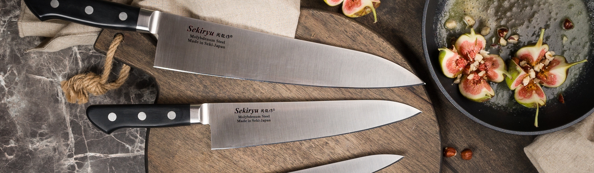 Sekiryu Seki Japanske kniver japansk kokkekniv kjøkkenkniv universalkniv