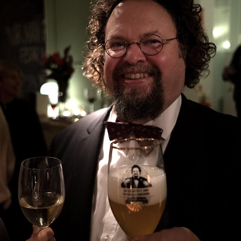 Edward Blom ölglas - Sätt guldkant på tillvaron