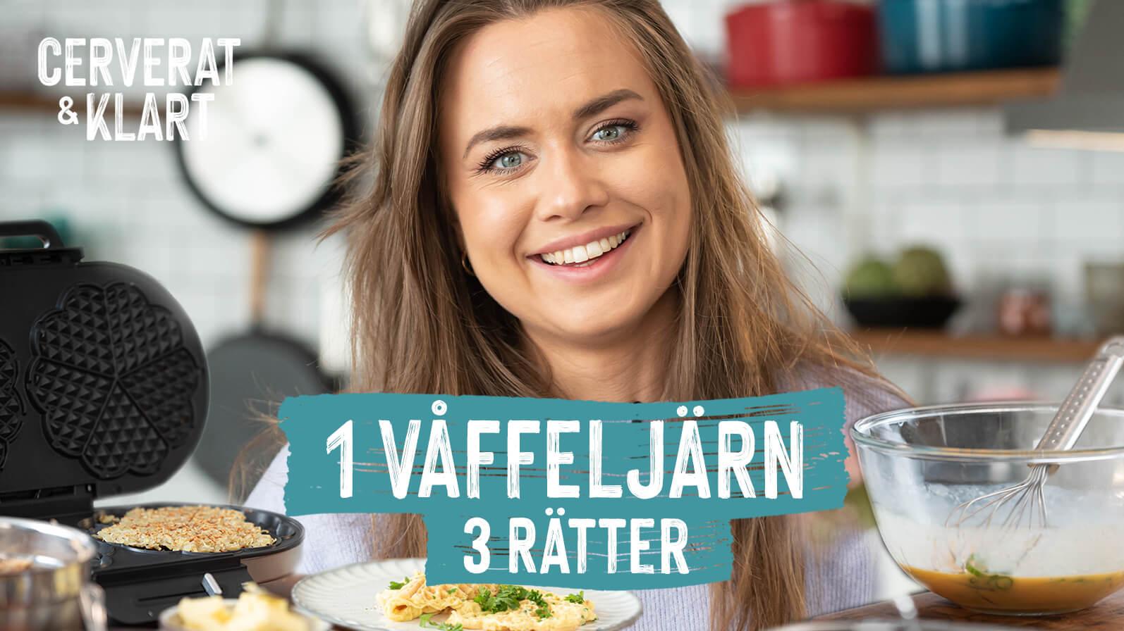 Allt utom våfflor i våffeljärnet
