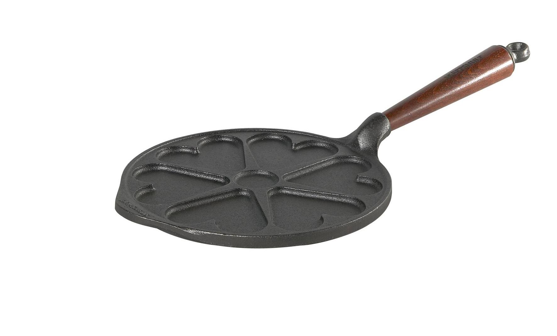 skeppshult traditional lettupannu valurauta lettupannu valurautapannu lettu sydämen muotoinen