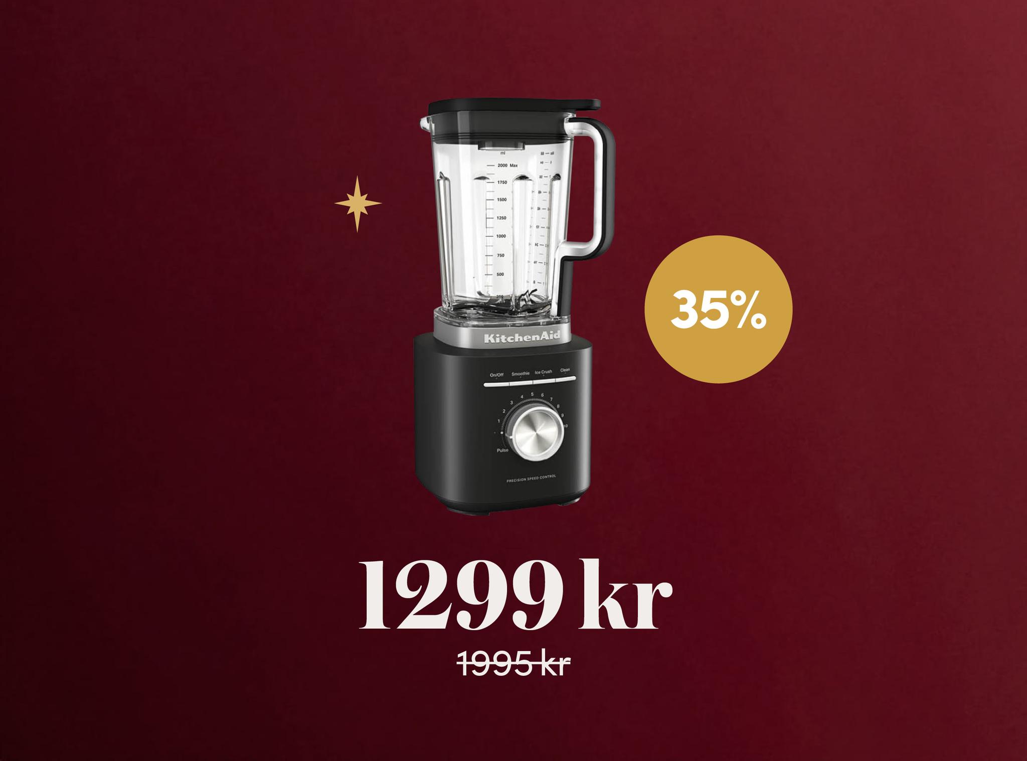 Julkalender - Kitchenaid blender för 1299 kr
