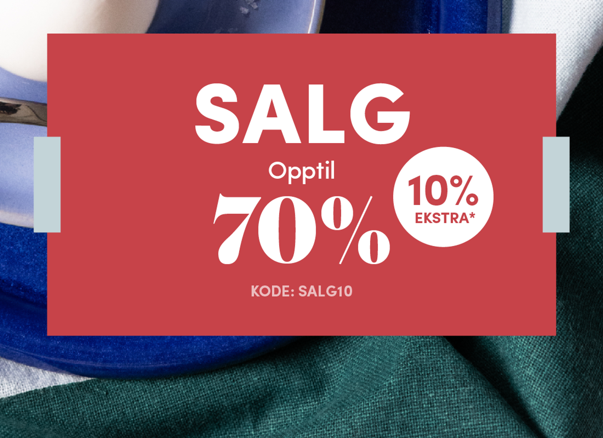 SALG - opptil 70%
