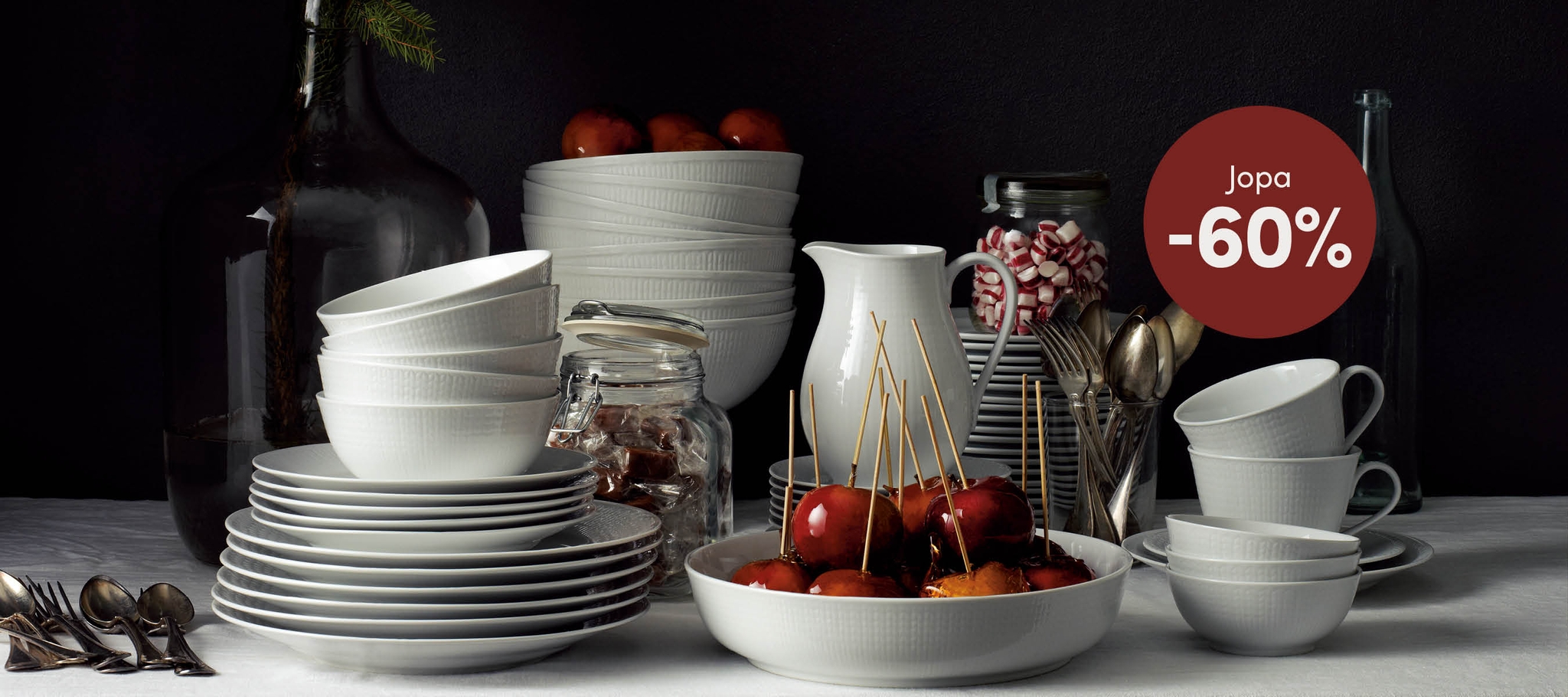 Jopa 60% alennusta Rörstrand-tuotteista