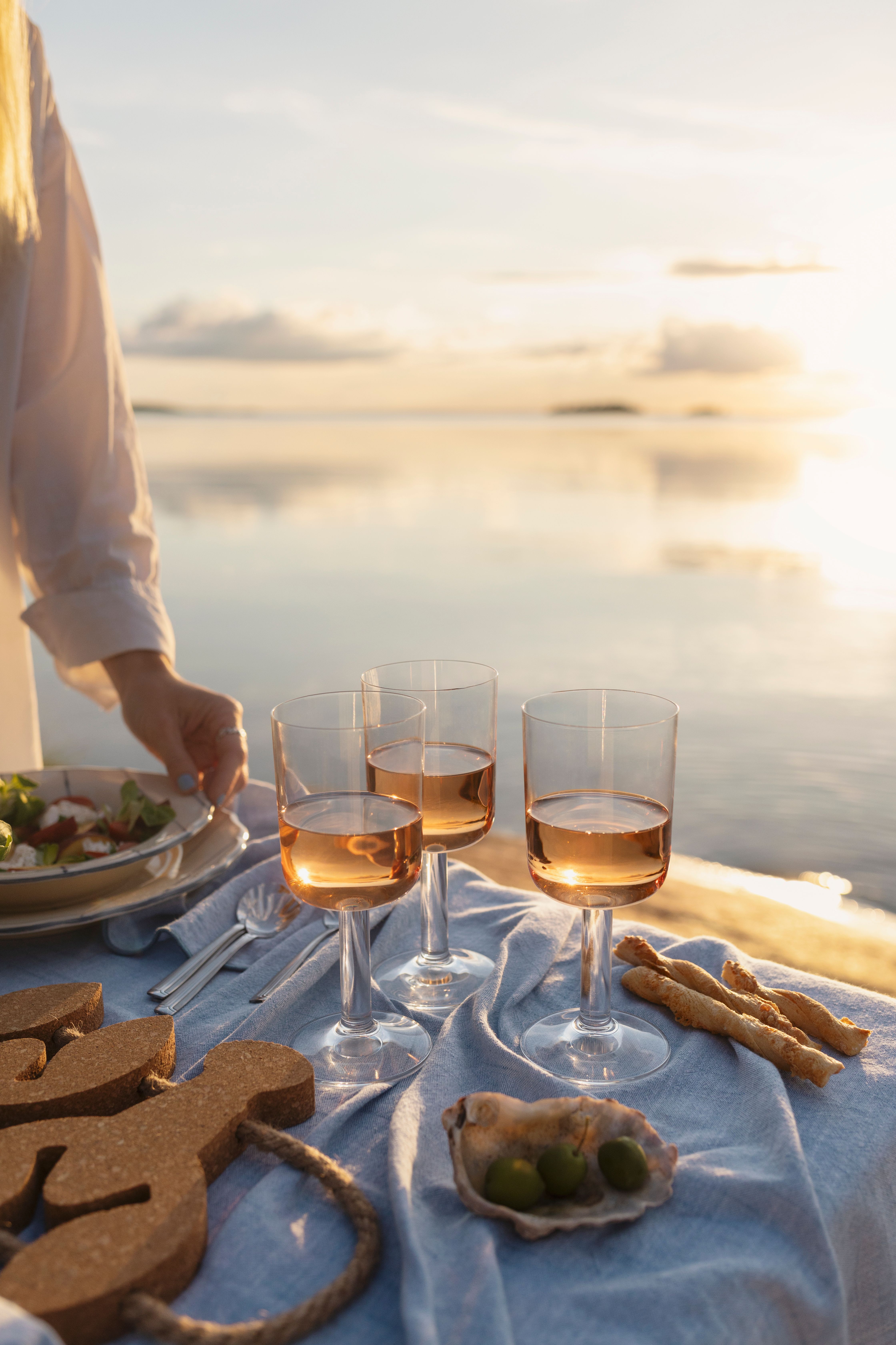 Sommardukning med marint tema
