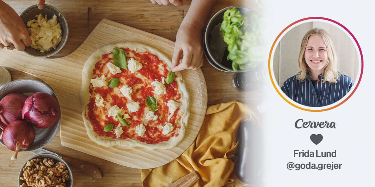 Cervera allt för pizzabaket