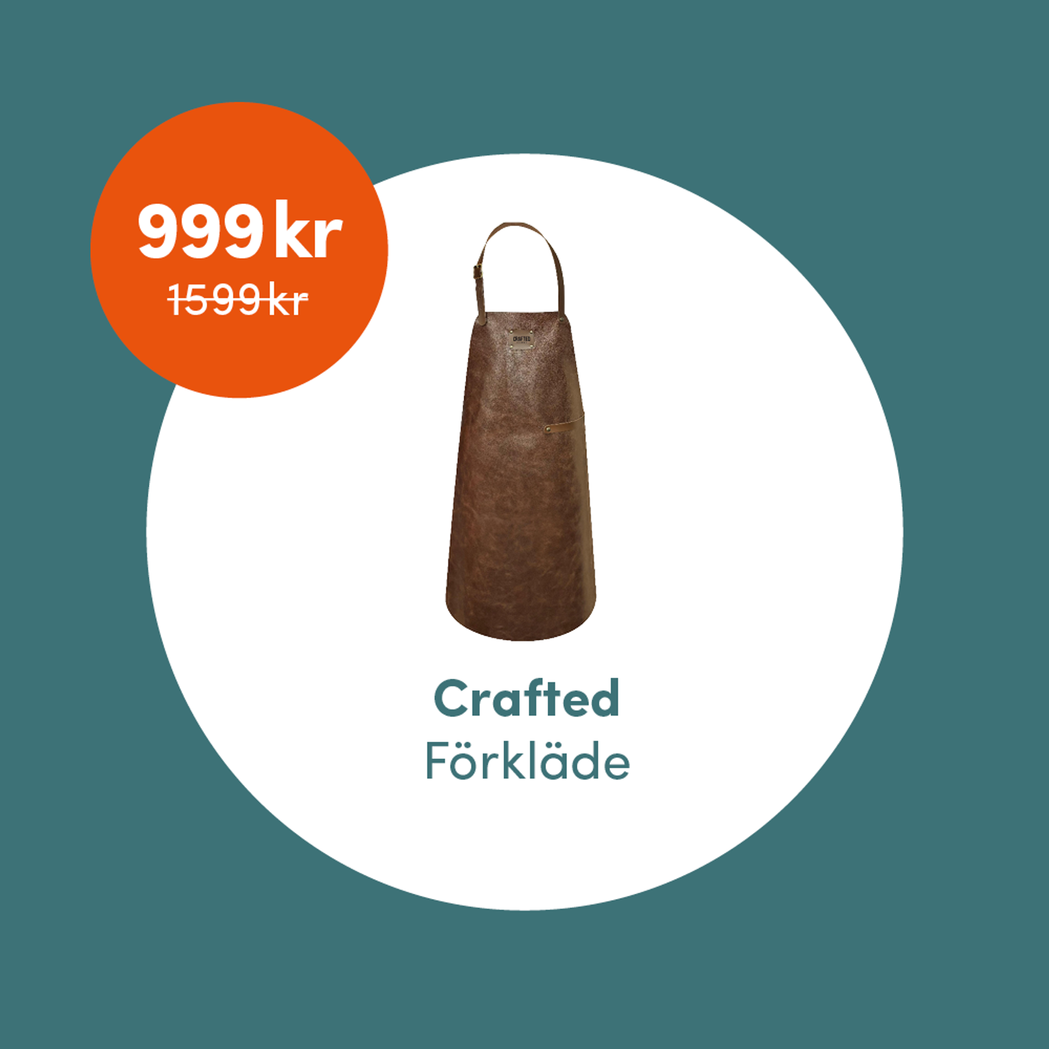 Medlemsklipp! Crafted förkläde 999 kr