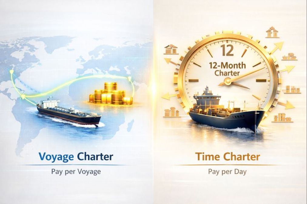 Voyage Charter vs Time Charter: Market Trends Reshaping 2026