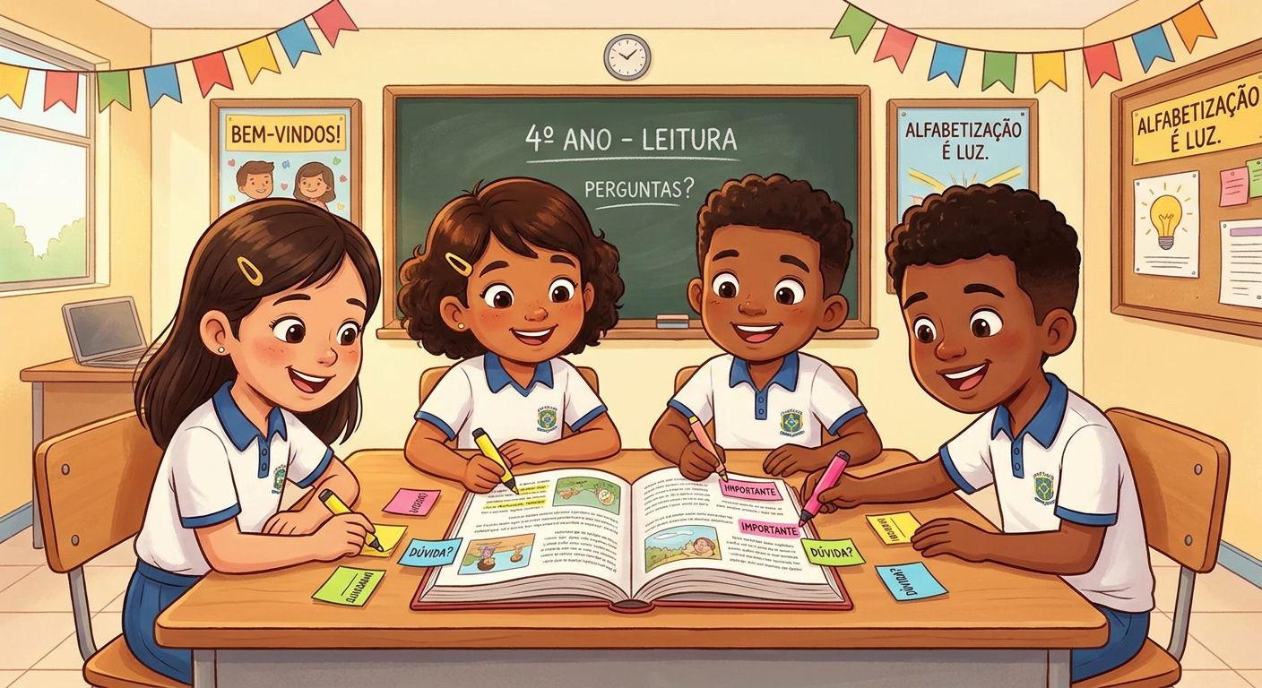 Interpretação de Texto para o 4º Ano: Habilidades Avançadas e Exercícios