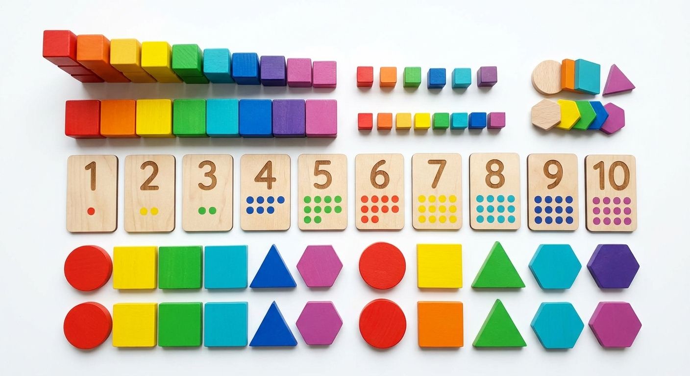 Atividades de Matemática para o 1º Ano: Do Concreto ao Abstrato