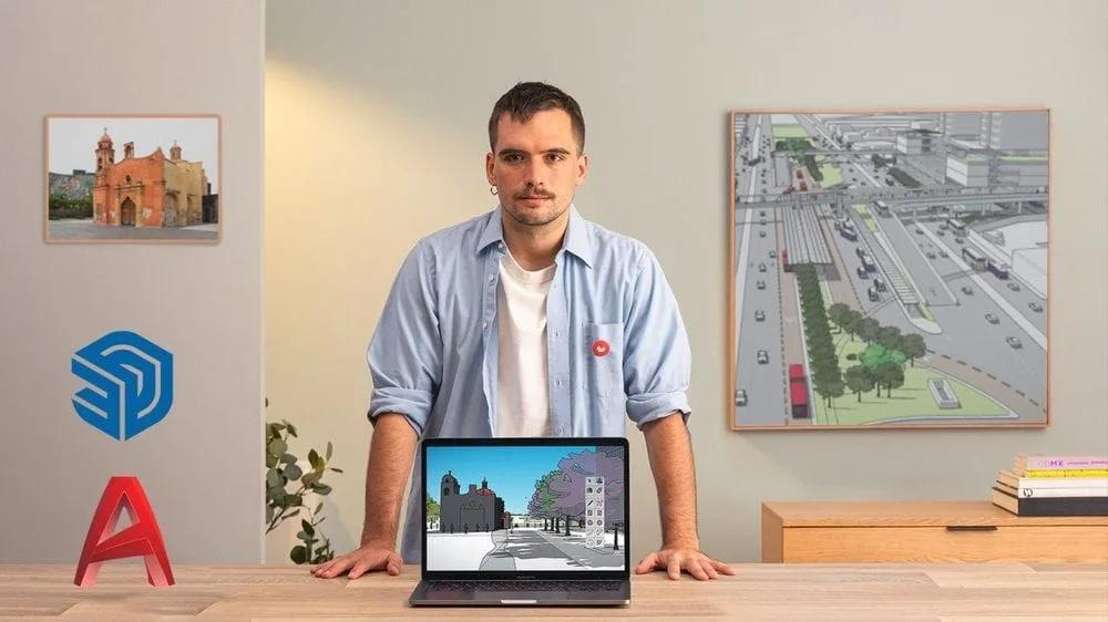 Domestika Página da plataforma Domestika com cursos de desenho, modelagem 3D e design de interiores