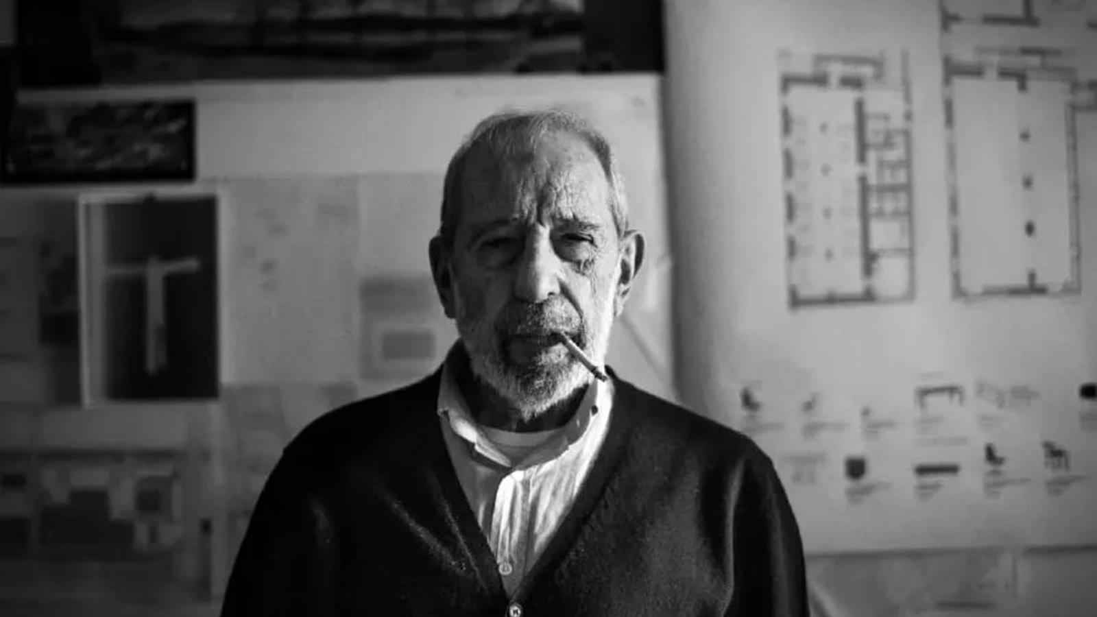 Biografia: Alvaro Siza. Fonte: Rui Oliveira.